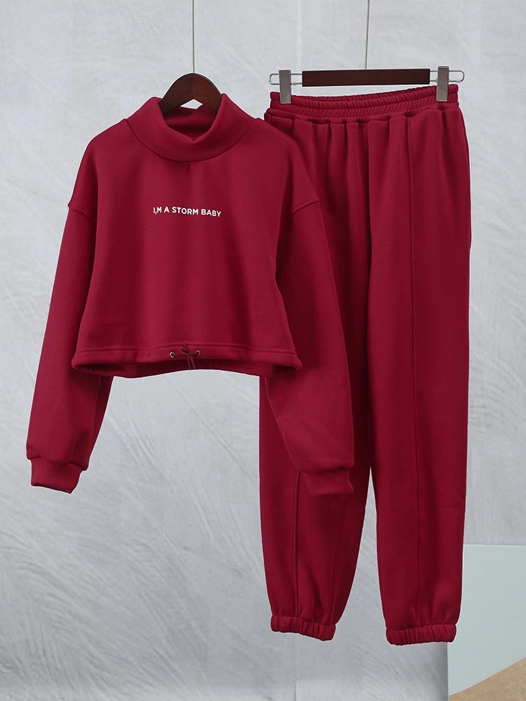 Comfortable Sweatshirt Set