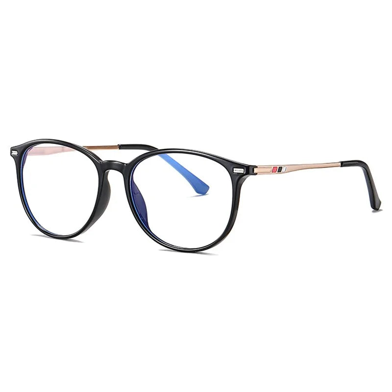 Pro Acme Round TR90 Blue Light Blocking Glasses: Unisex PC1541